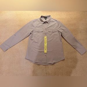 NWT Eddie Bauer Dusty Rose Departure Shirt - Small